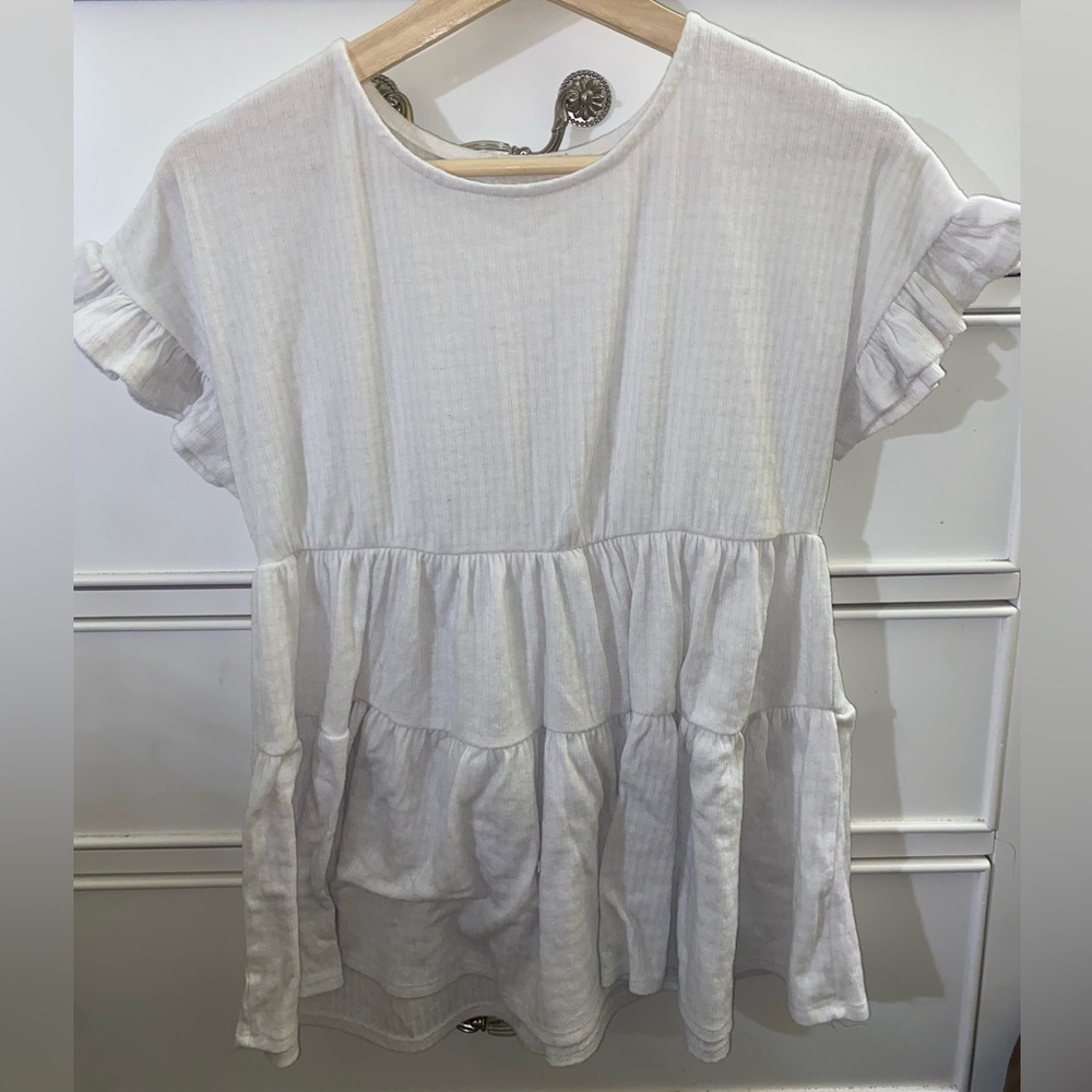 white babydoll top from altar’d state